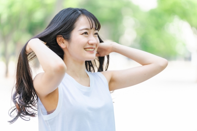過剰な皮脂を分泌(不十分な洗髪)