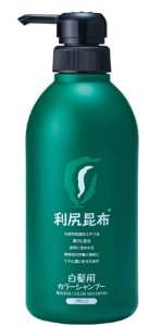 自然派clubサスティ 利尻カラーシャンプー (ブラック) 500ml 大容量サイズ