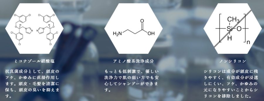 LIAスカルプシャンプー特徴