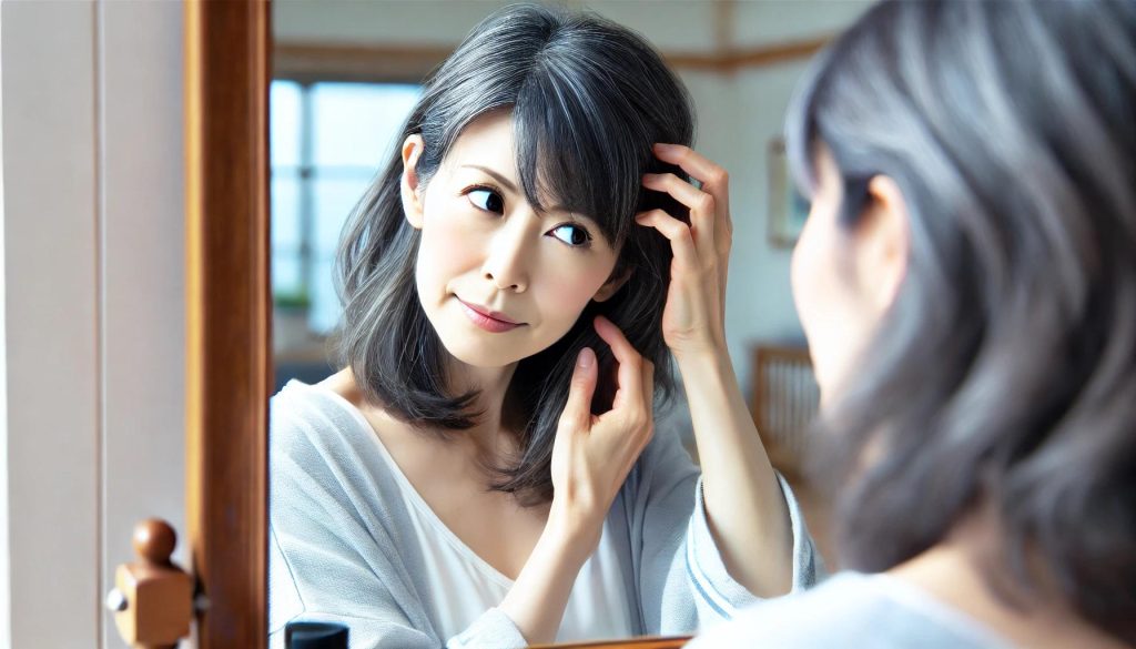 40代女性の白髪の原因は?