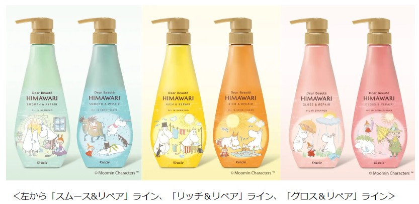 ディアボーテHIMAWARIから「ムーミン」コラボ限定商品を発売