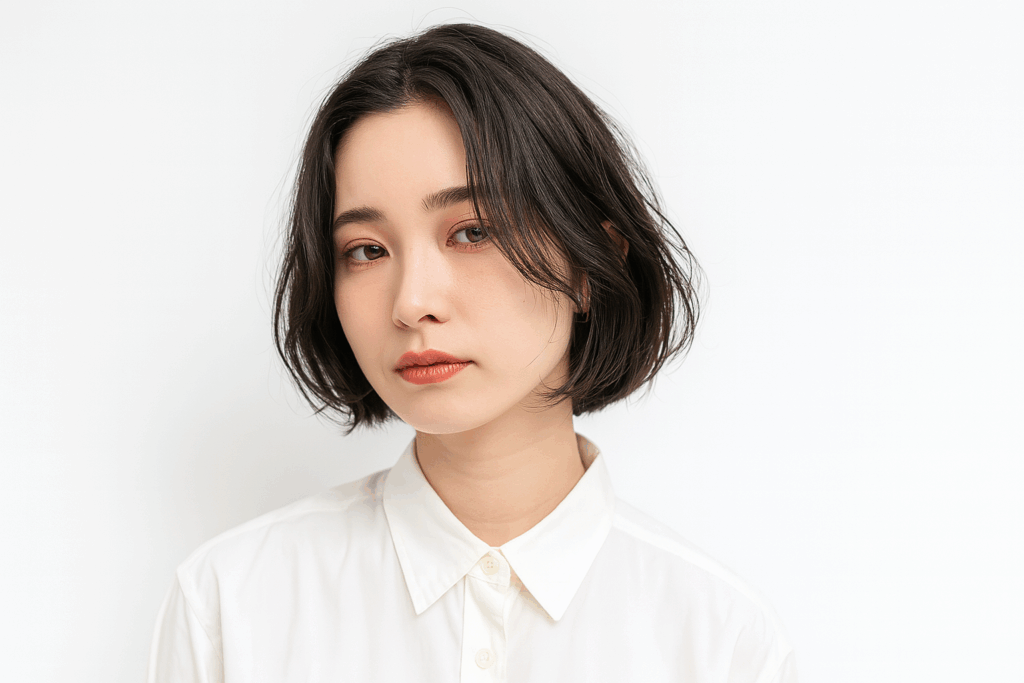 ルーズウェーブ×エアリー感ボブの抜け感仕上げ