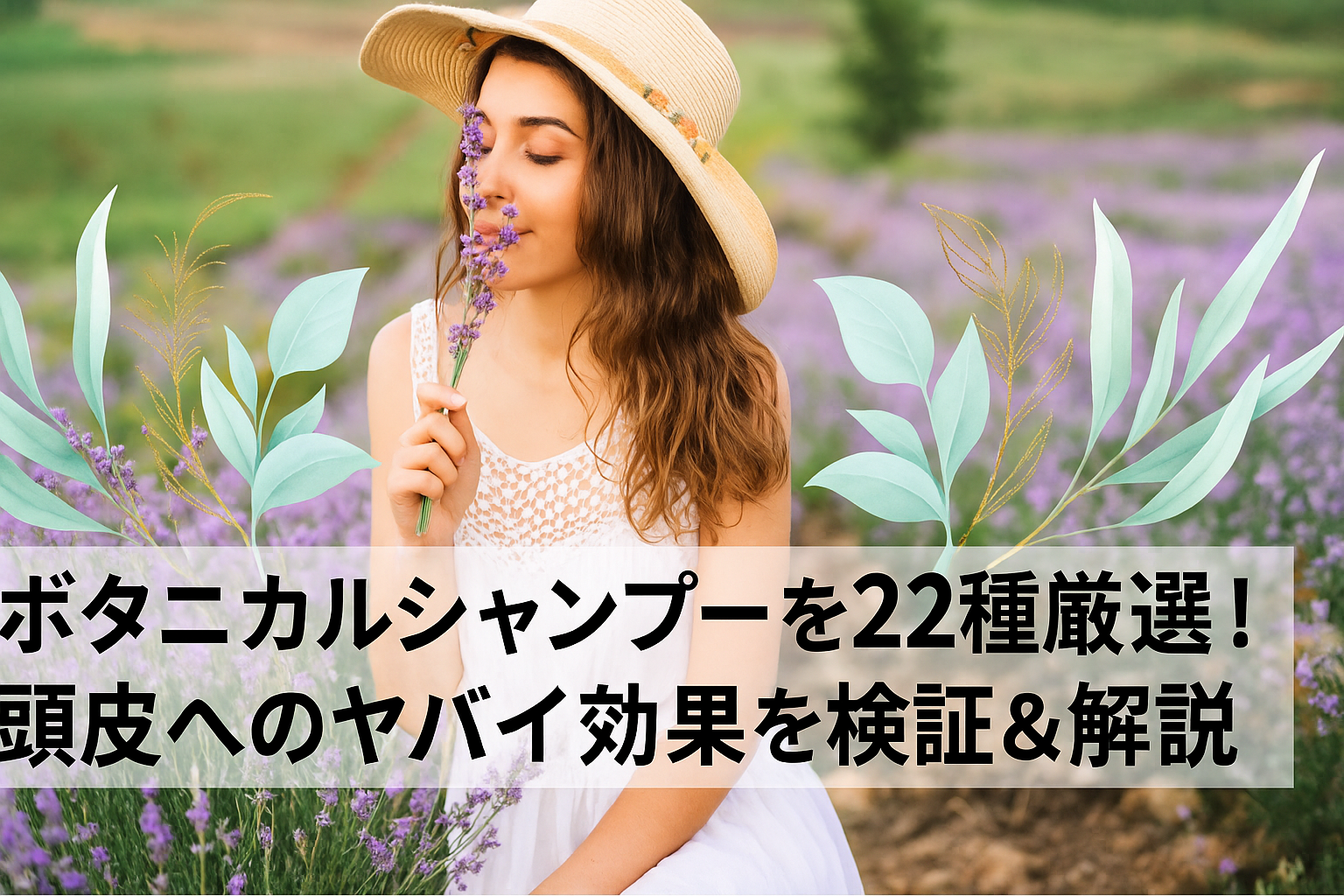 ボタニカルシャンプーのおすすめ人気ランキング22選！はげるやばい噂は本当？