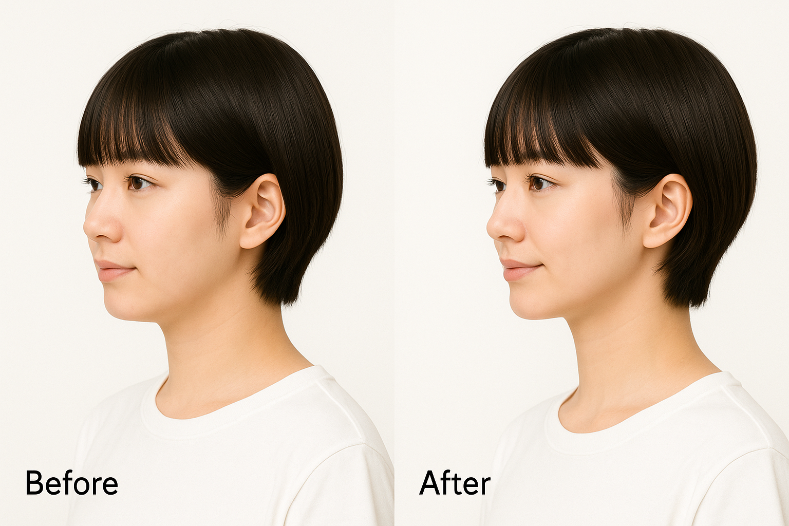 20代女性 ビフォアアフター画像