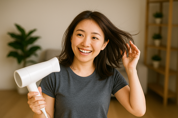 パヤ毛を抑えるための正しい洗い方と“乾かし方のコツ”