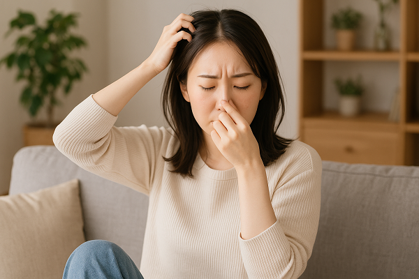 頭皮の臭いが気になる女性は意外と多い？美容師が原因を解説