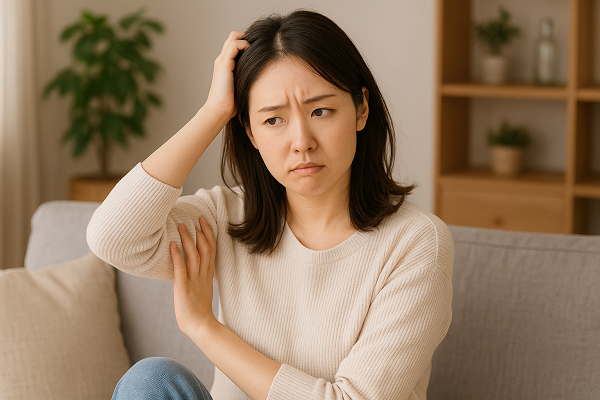 頭皮が臭いやすい女性がやりがちなNG行動