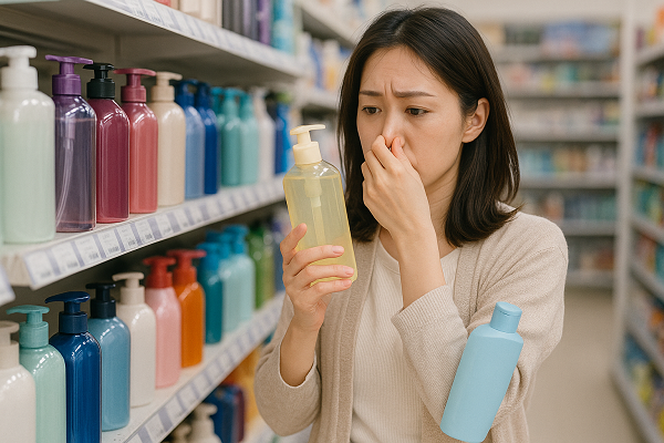 女性の頭皮の臭いを抑えるシャンプーの選び方
