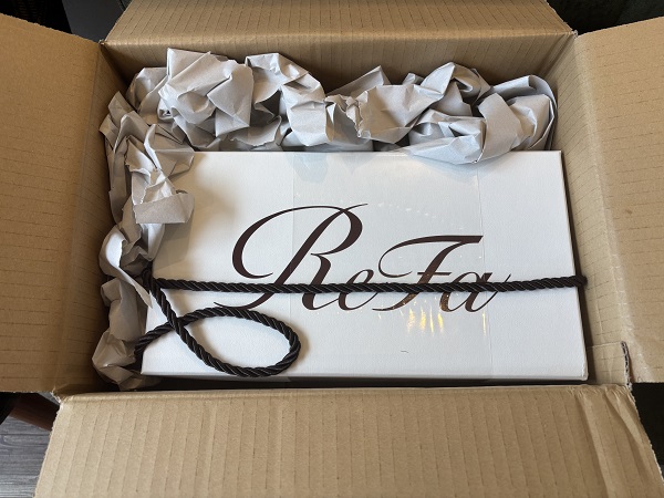 エアクロモールから配送されてきました