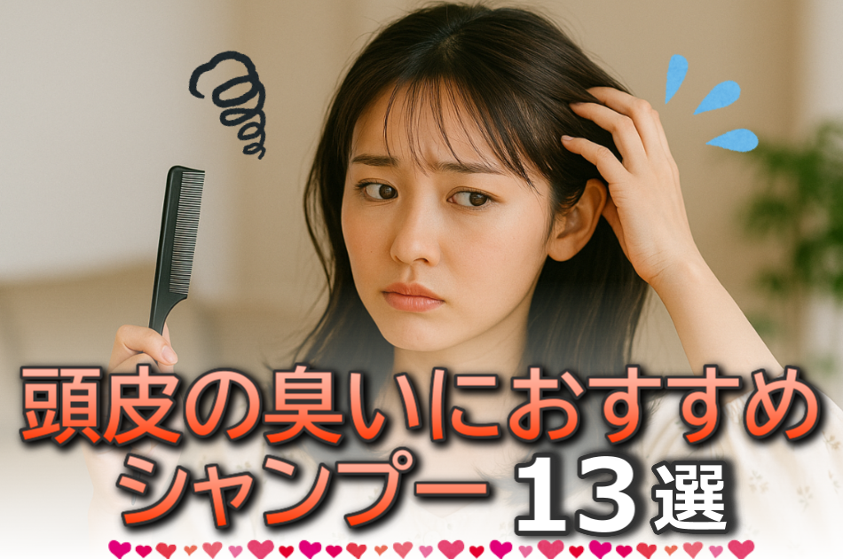 頭皮臭いが気になる女性におすすめのシャンプー