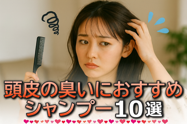 頭皮臭いが気になる女性におすすめのシャンプー10選！原因の元から改善