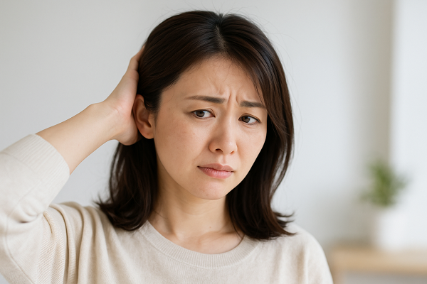 女性の加齢臭(頭皮臭)が起こる原因