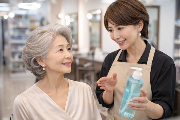 80代の女性がシャンプーを使うときの注意点