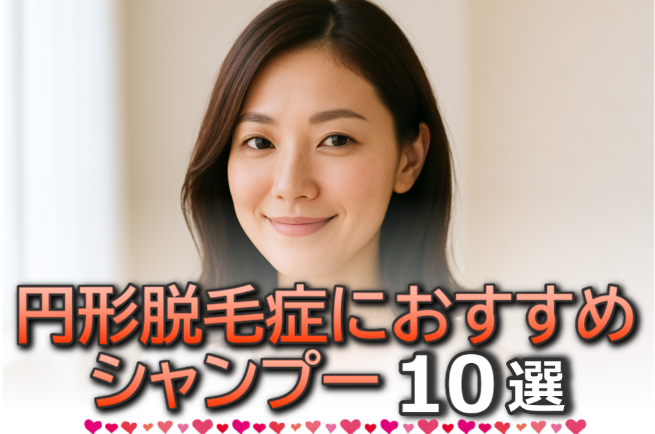 円形脱毛症におすすめ10選