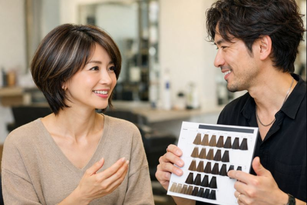 40代がアンブレラカラーをする際のポイント