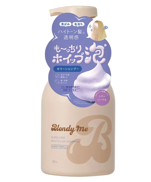 ブロンディーミー カラー泡シャンプー シアーパープル